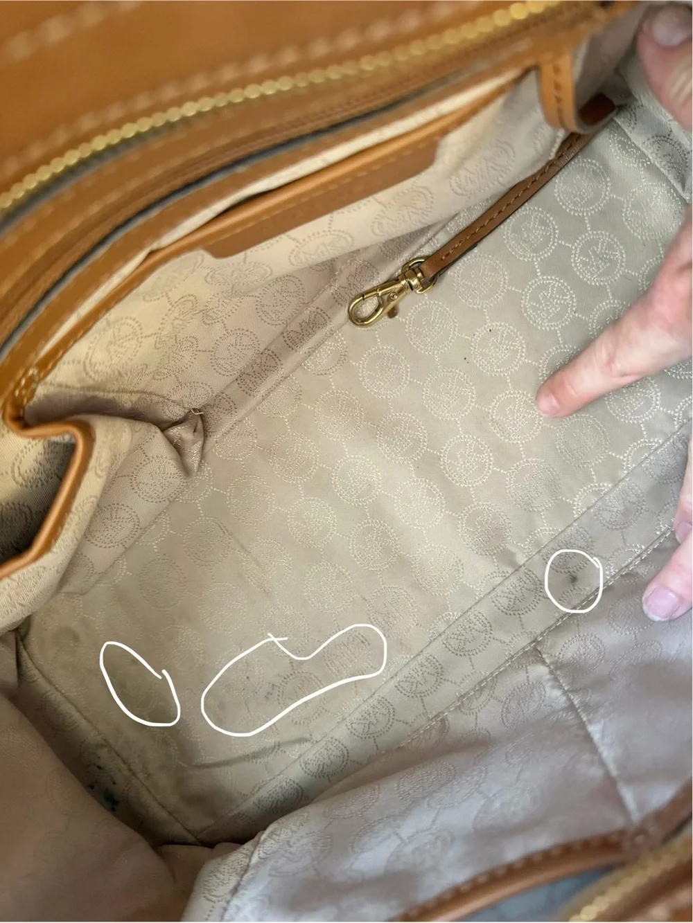 MICHAEL Michael Kors Brown Quilted Leather Selma Satchel